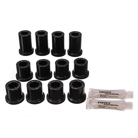 Energy Suspension REAR SPRING & SHACKLE BUSHING 8.2102G